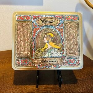 Whitman's Salmagundi Decorative Tin with Hinged Lid